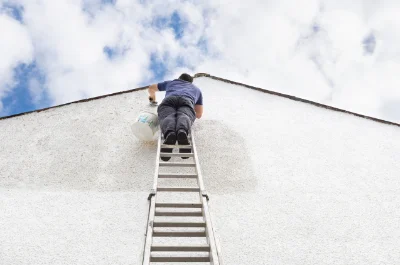 Peinture extérieure à Voinsles — façades et ravalement